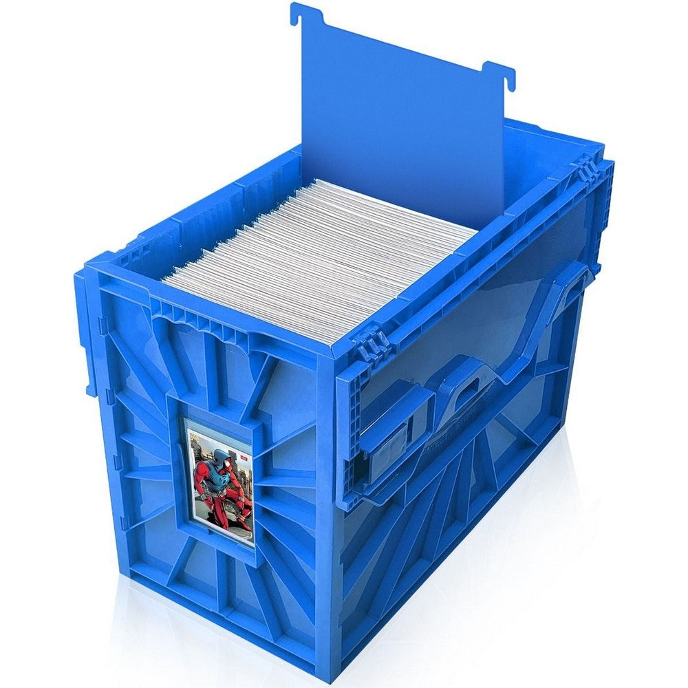 BCW - Comic Bins - Comic Book Bin - Short - Blue