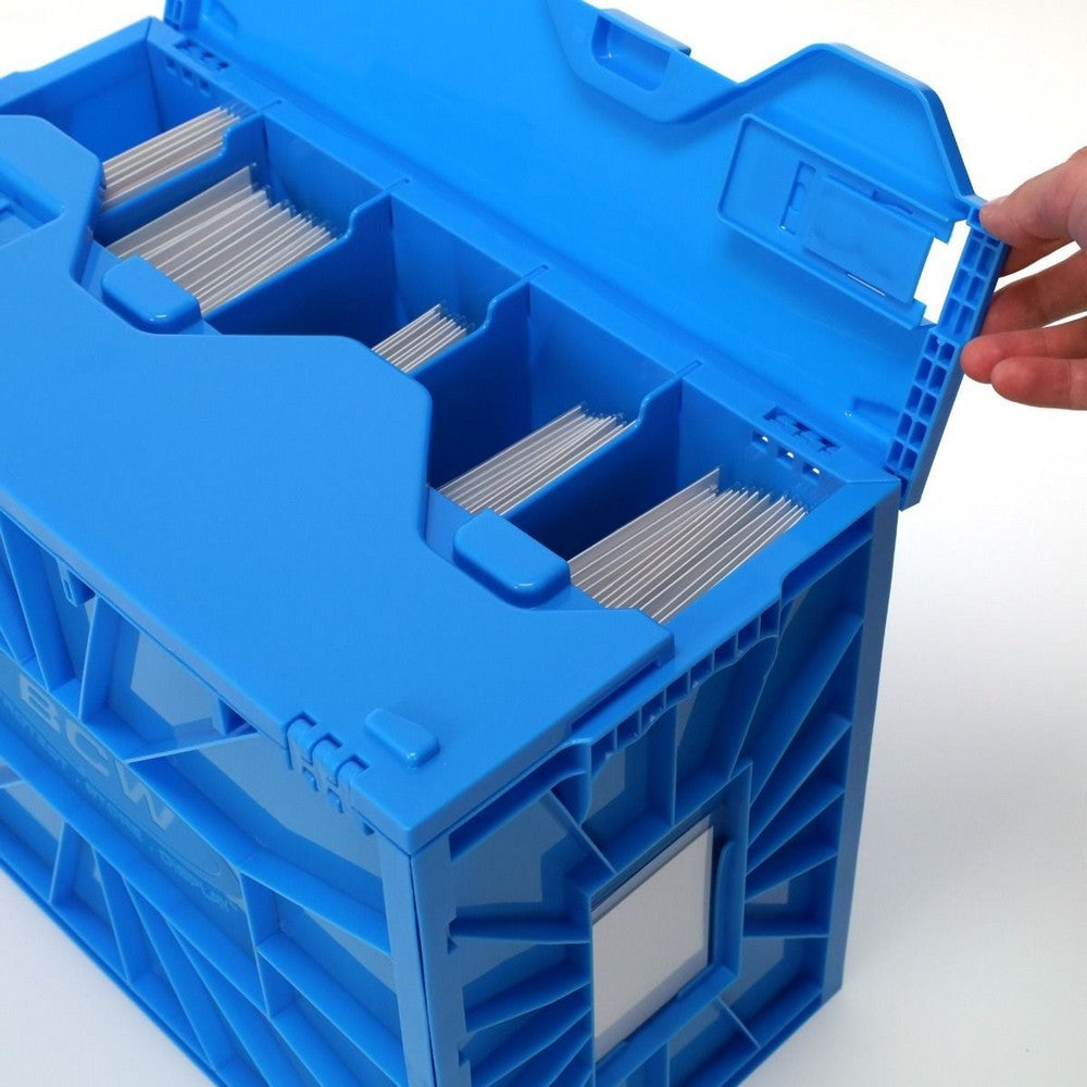 BCW - Comic Bins - Comic Book Bin - Short - Blue