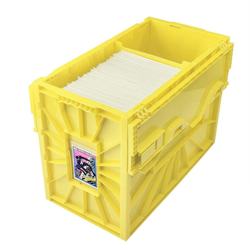 BCW - Comic Bins - Comic Book Bin - Short - Yellow