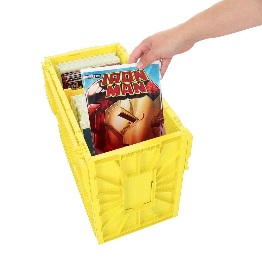 BCW - Comic Bins - Comic Book Bin - Short - Yellow
