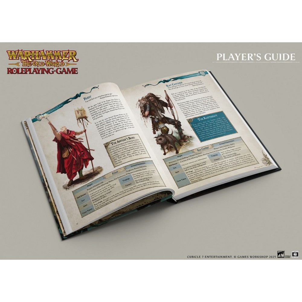 Warhammer the Old World Roleplaying Game Players Guide SE
