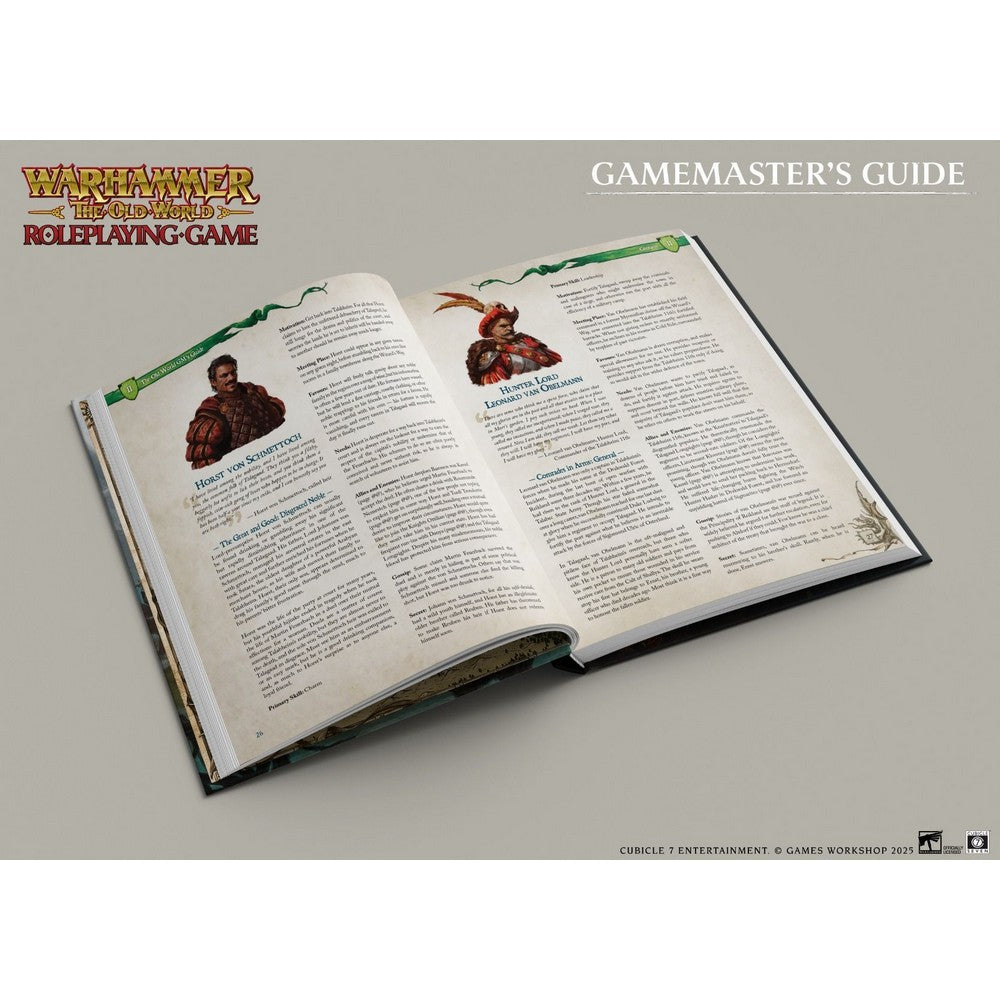 Warhammer the Old World Roleplaying Game Game Masters Guide Standard edn The