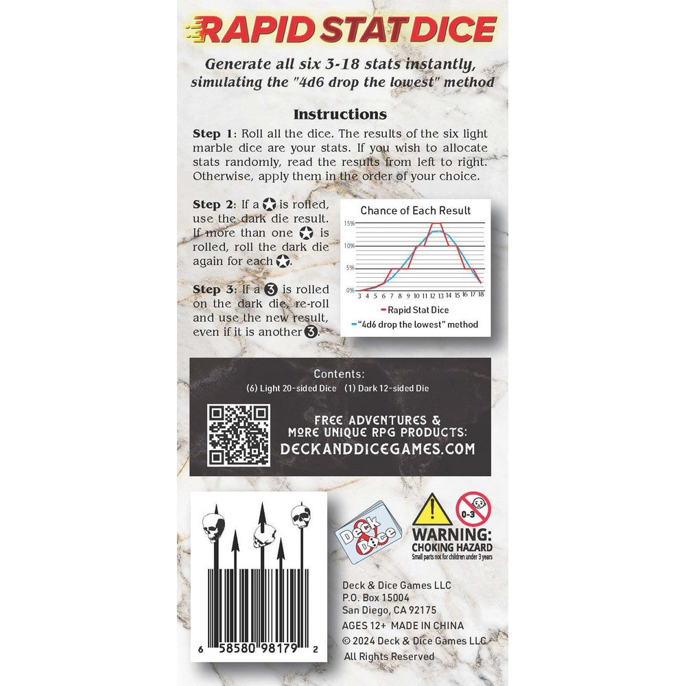 Rapid Stat Dice