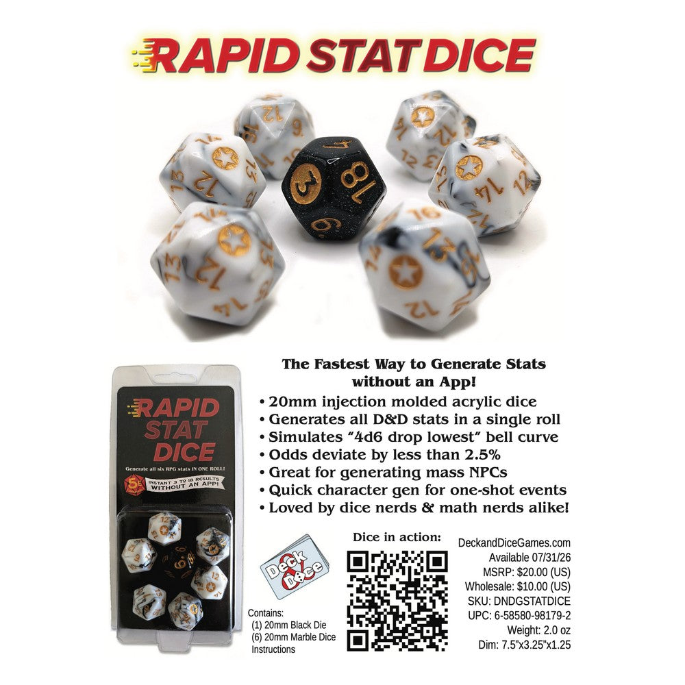 Rapid Stat Dice