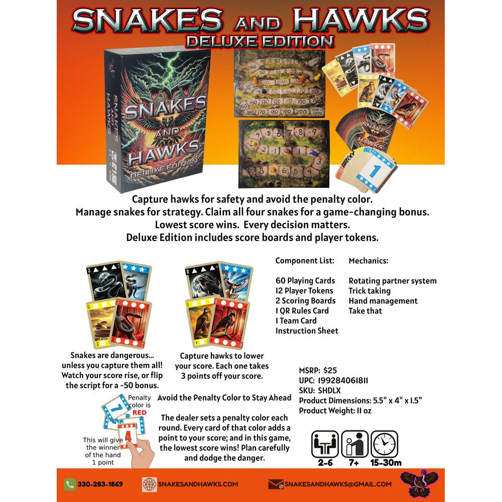 Snakes and Hawks: Deluxe Edition