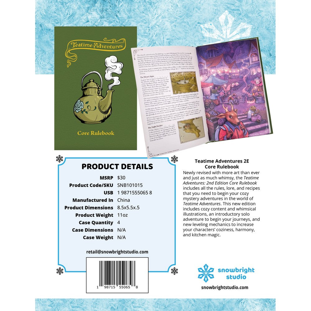 Teatime Adventures RPG 2nd Edition: Core Rulebook