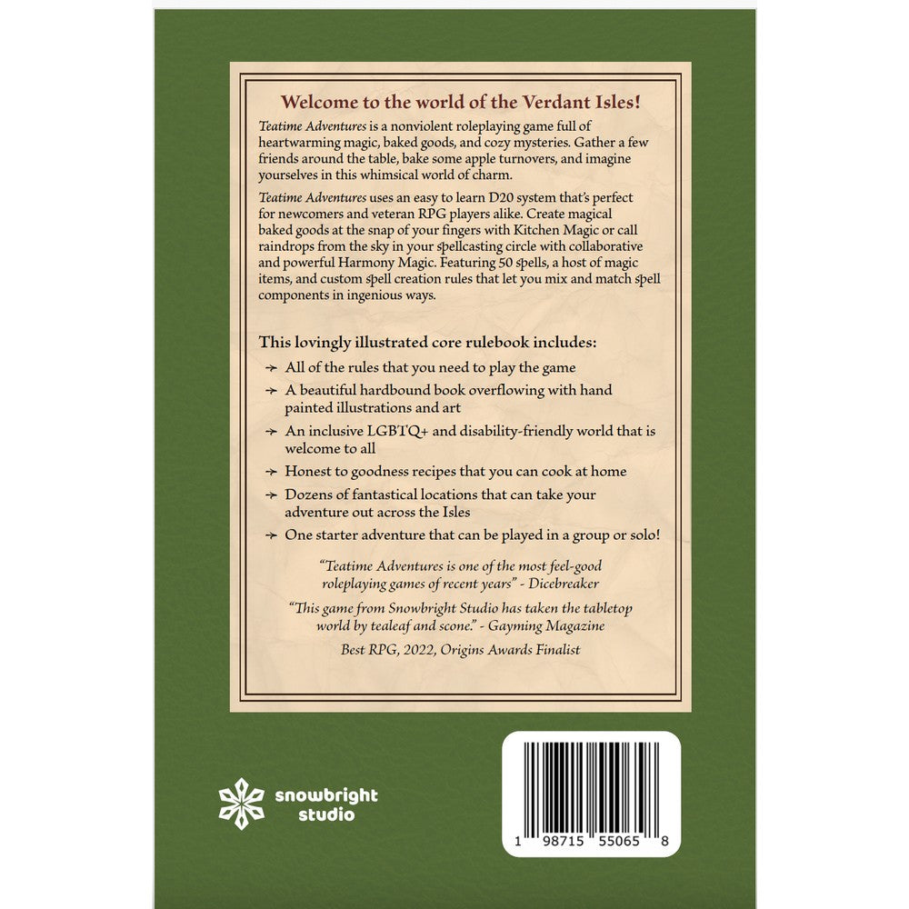 Teatime Adventures RPG 2nd Edition: Core Rulebook