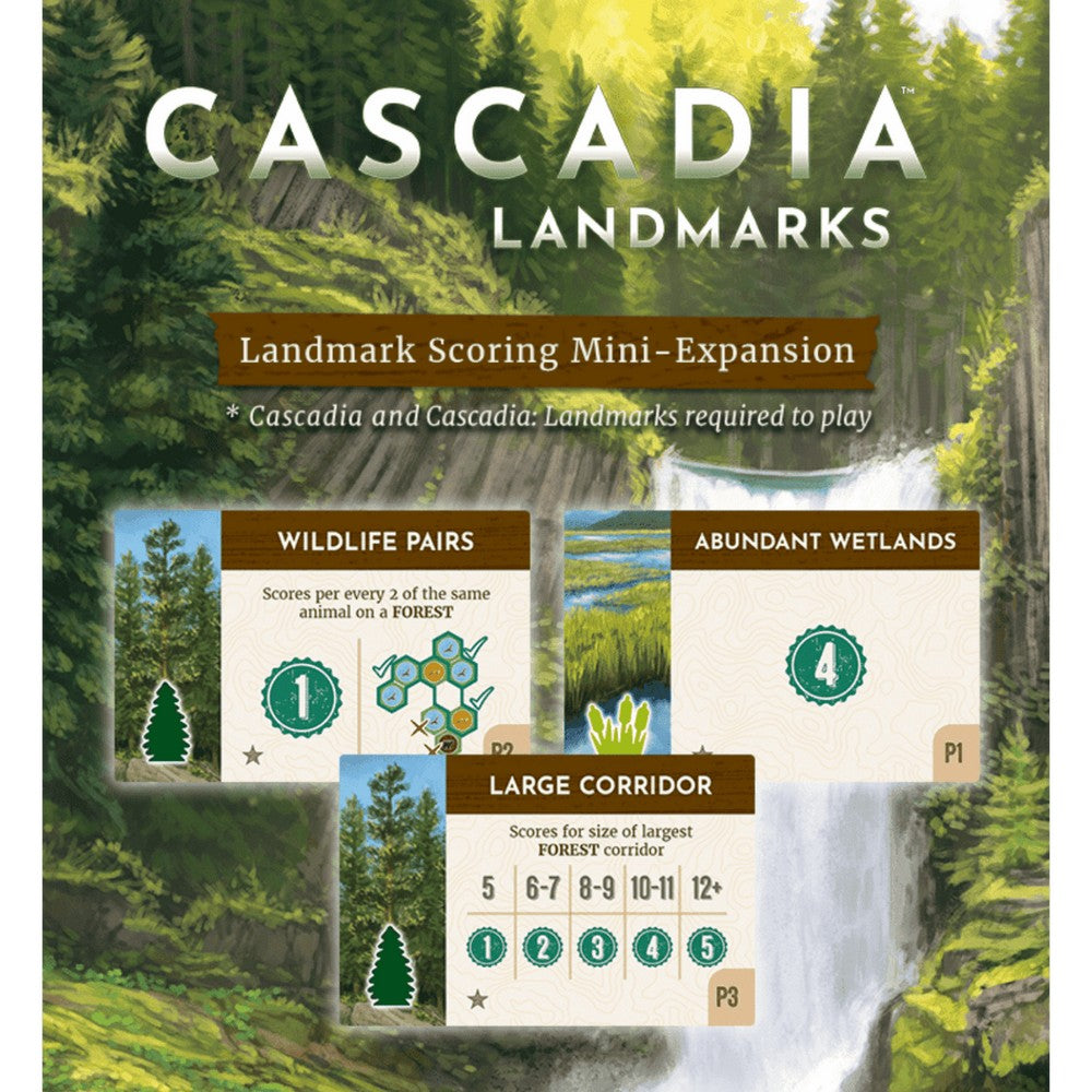Cascadia: Landmarks - Kickstarter Edition