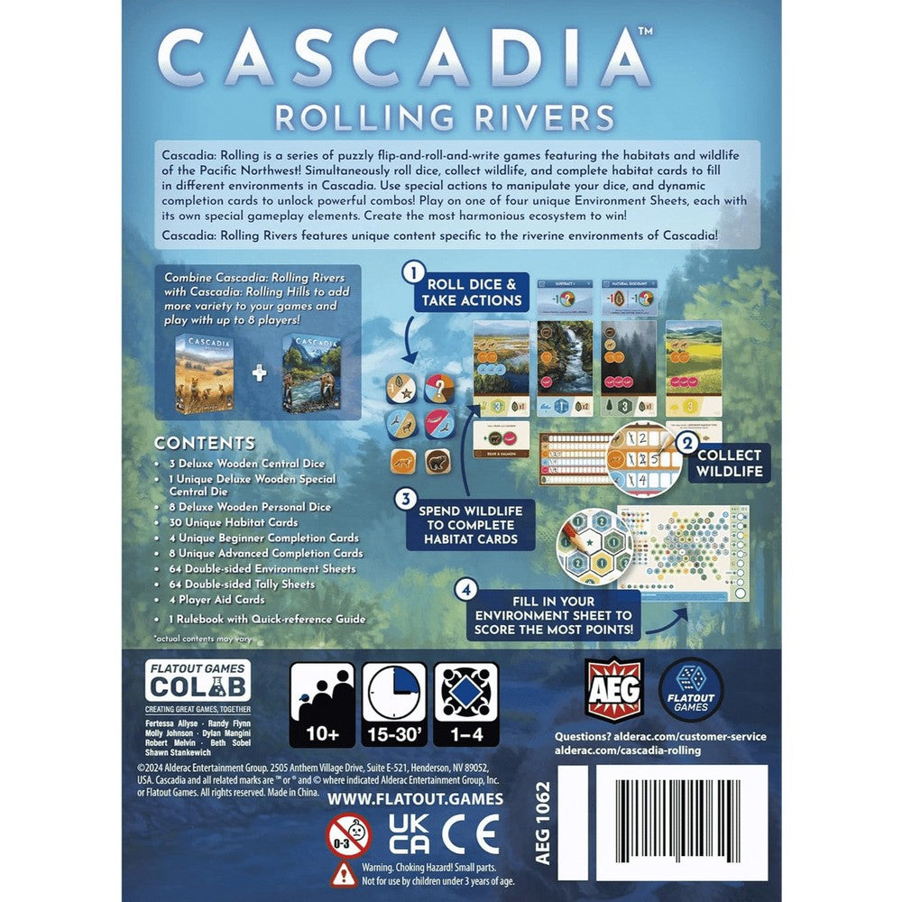 Cascadia: Rolling Rivers - Kickstarter Edition