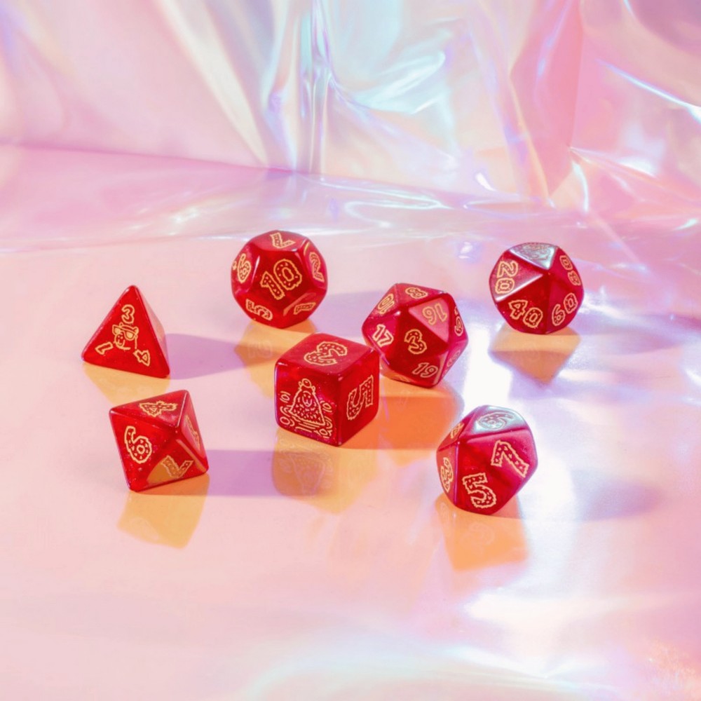 Q Workshop - Capybara Dice Set: Chillo