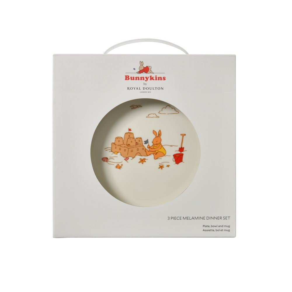 Bunnykins Melamine 3pc Set - Natural