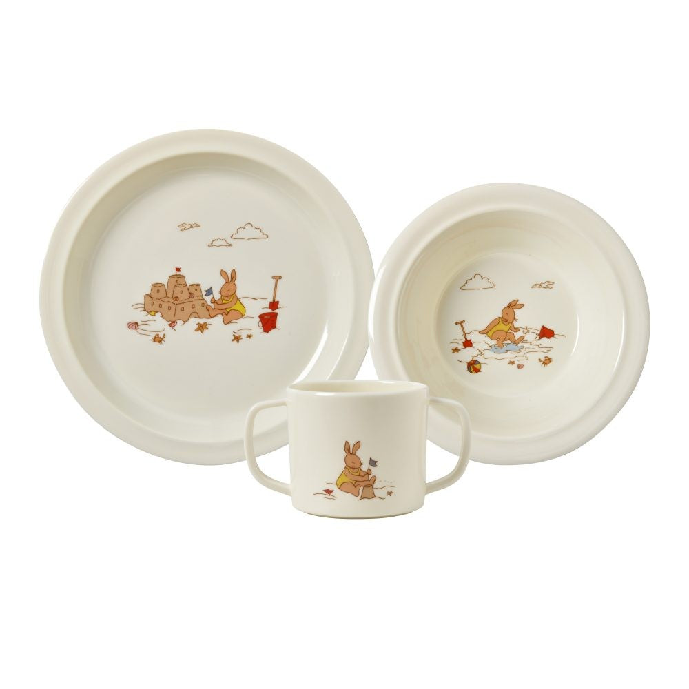 Bunnykins Melamine 3pc Set - Natural