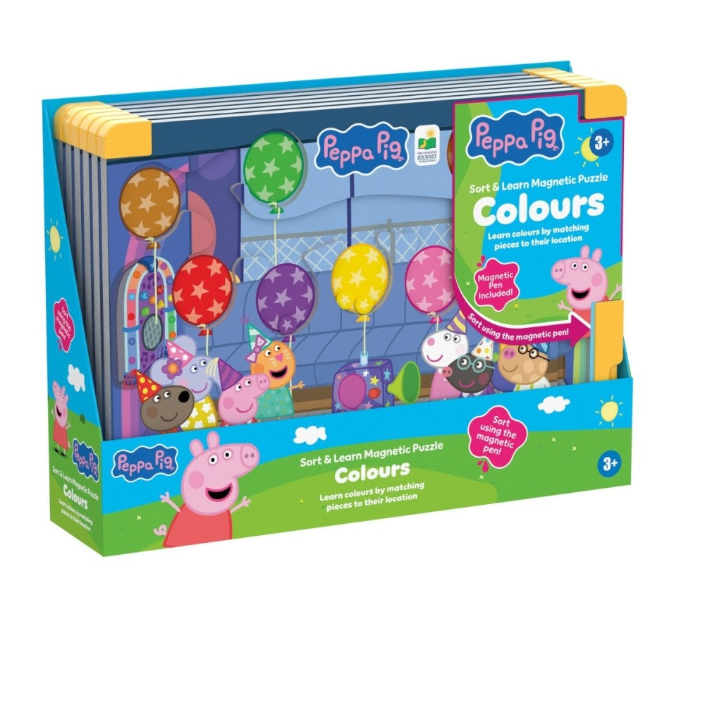 Peppa Pig Sort & Learn Magnetic Puzzle - Colours (PDQ)