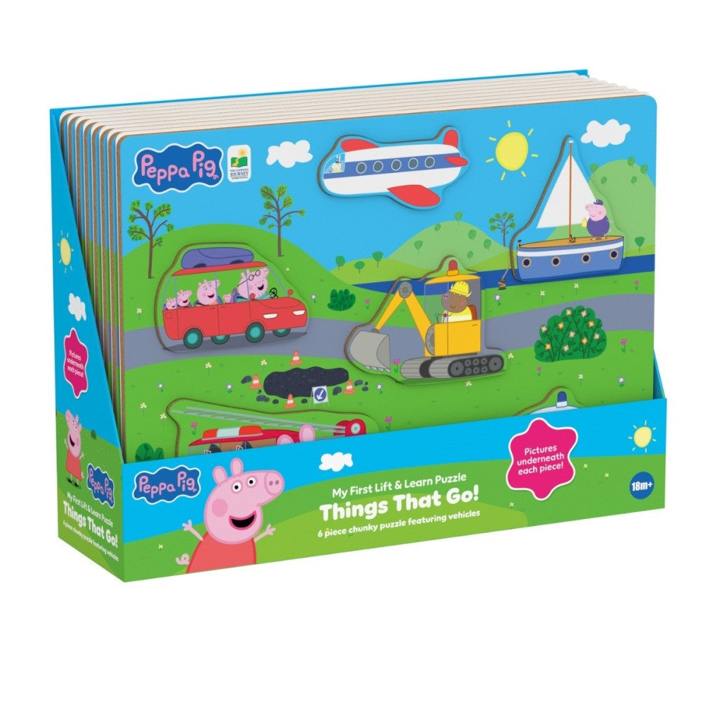 Peppa Pig My First Lift & Learn - Things That Go (PDQ)