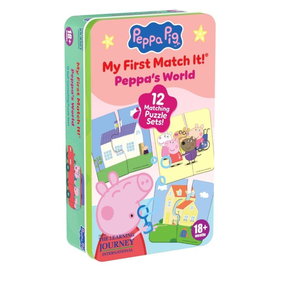 Peppa Pig My First Match It Tin Peppas World