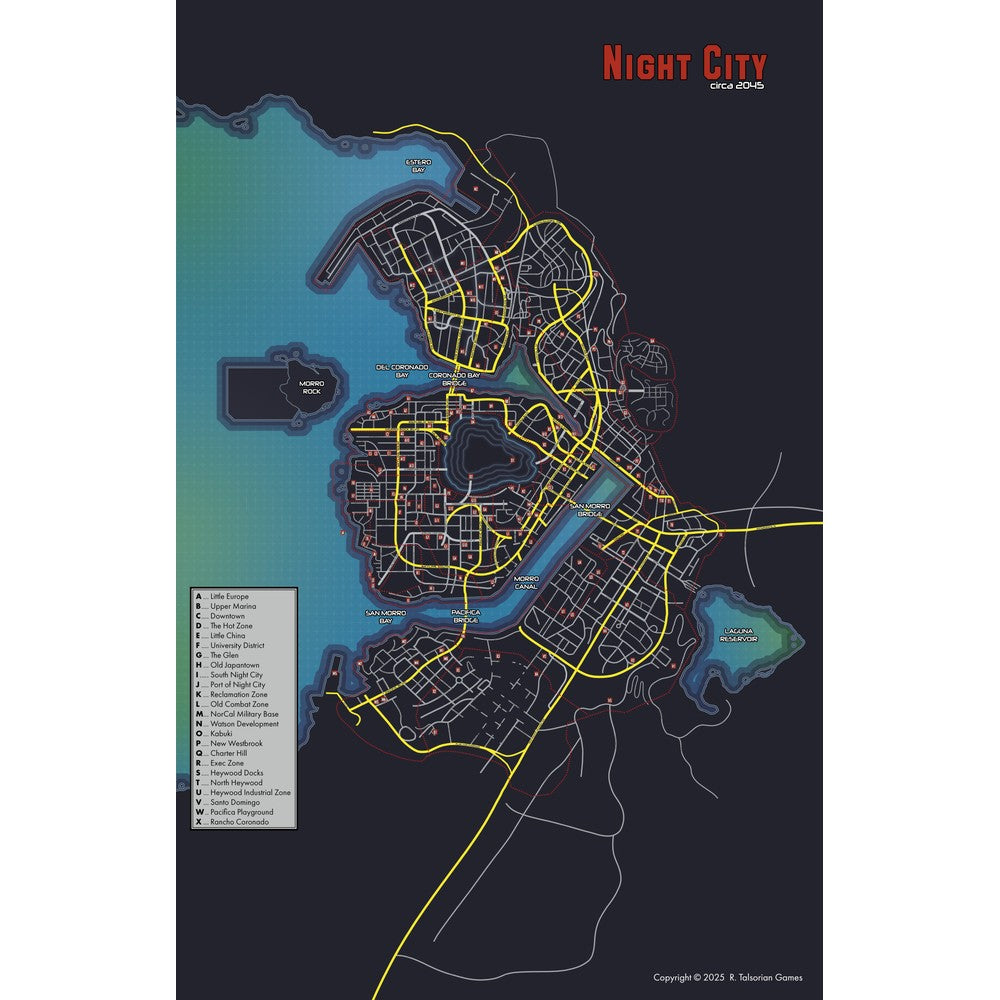 Cyberpunk RED - Night City 2045