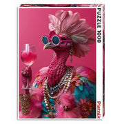 Puzzle - Piatnik - Pink Birdie, 1000pcs
