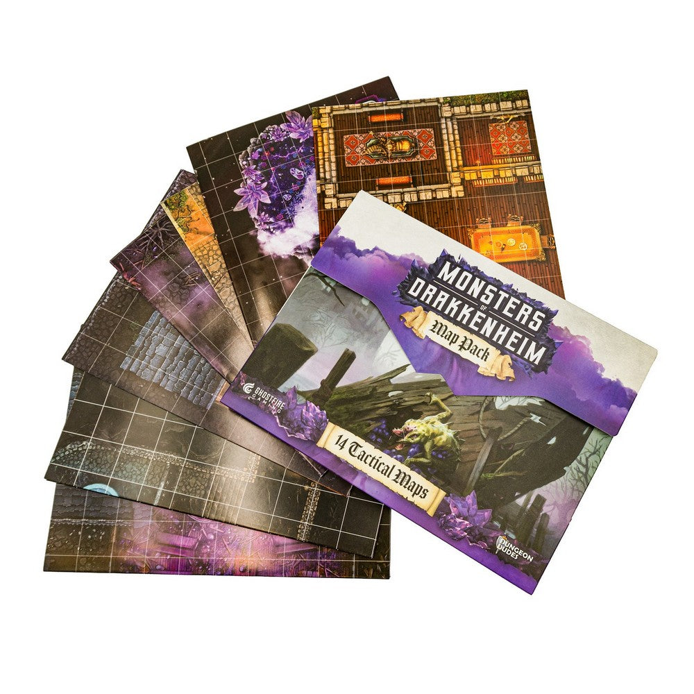 Monsters of Drakkenheim - Lairs of Drakkenheim Map Pack