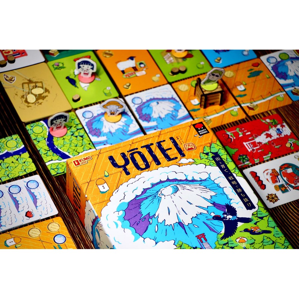 Yotei: A Machi-Building Game of Forests Mountains and Potatoes