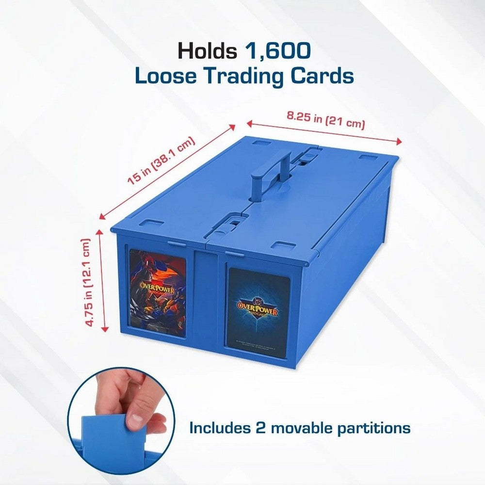 BCW - Catalog & Bins - Collectible Card Bin - 1600 - Blue