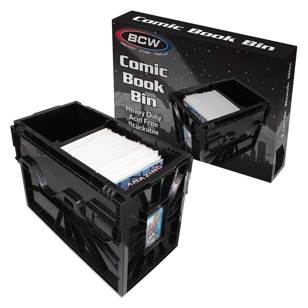 BCW - Comic Bins - Comic Book Bin - Short - Black