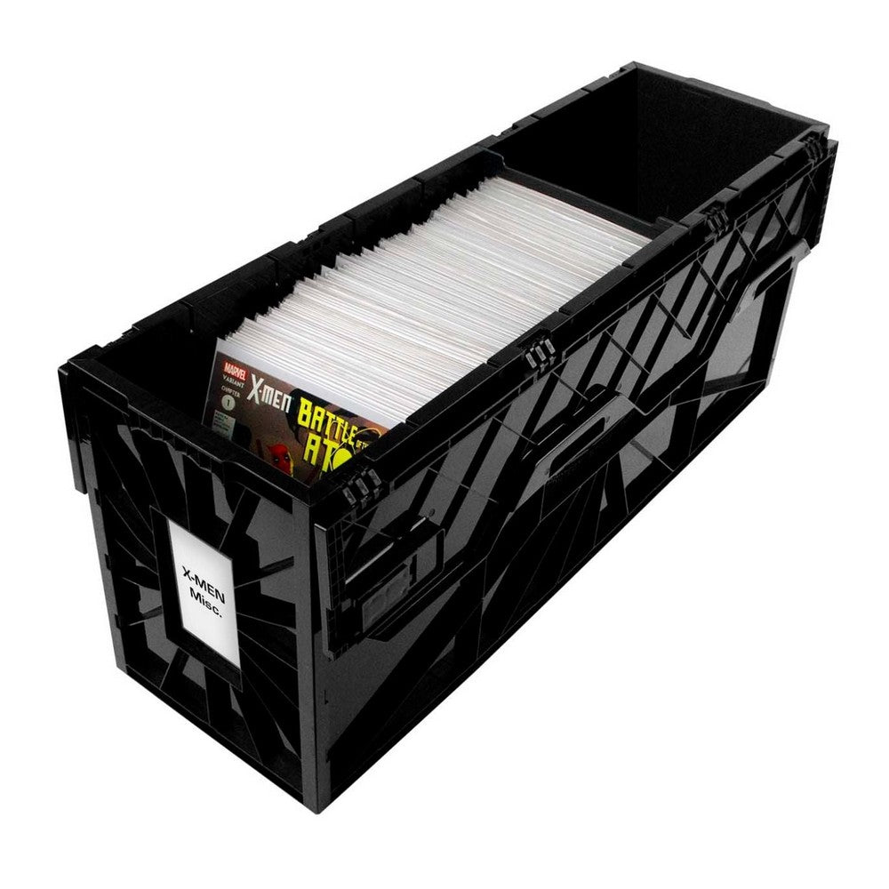 BCW - Comic Bins - Comic Book Bin - Long - Black
