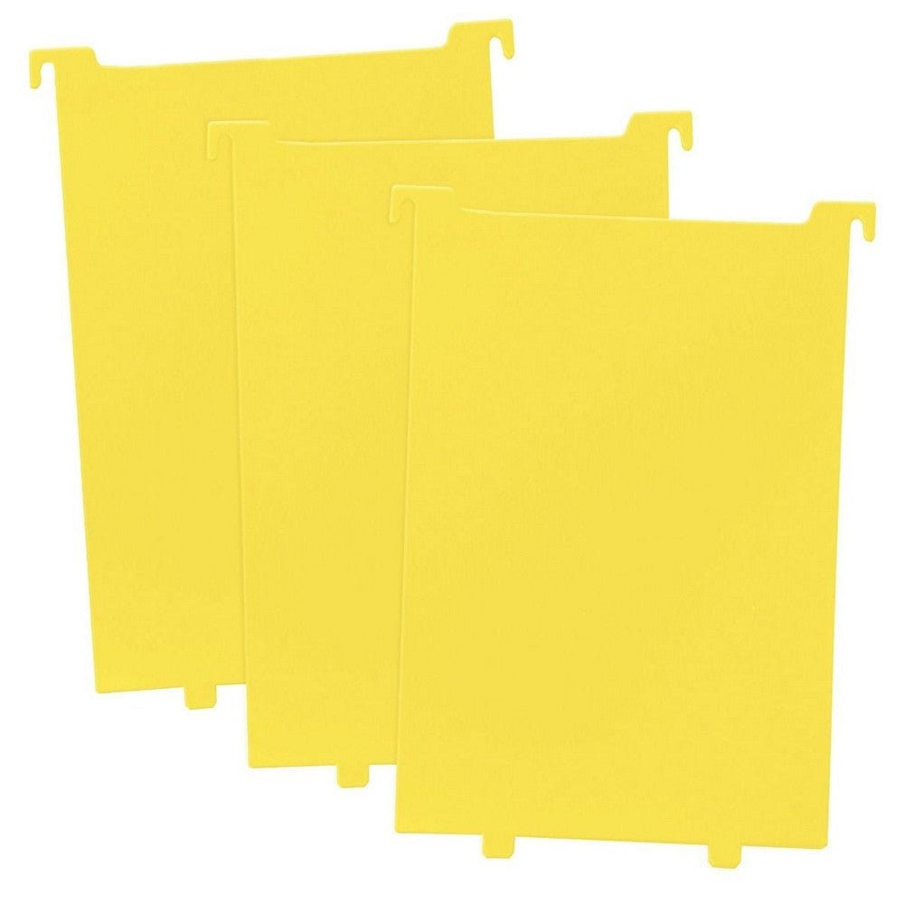 BCW - Comic Bins - Comic Book Bin Partition - Yellow