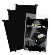 BCW - Comic Bins - Partitions - Graded - Black