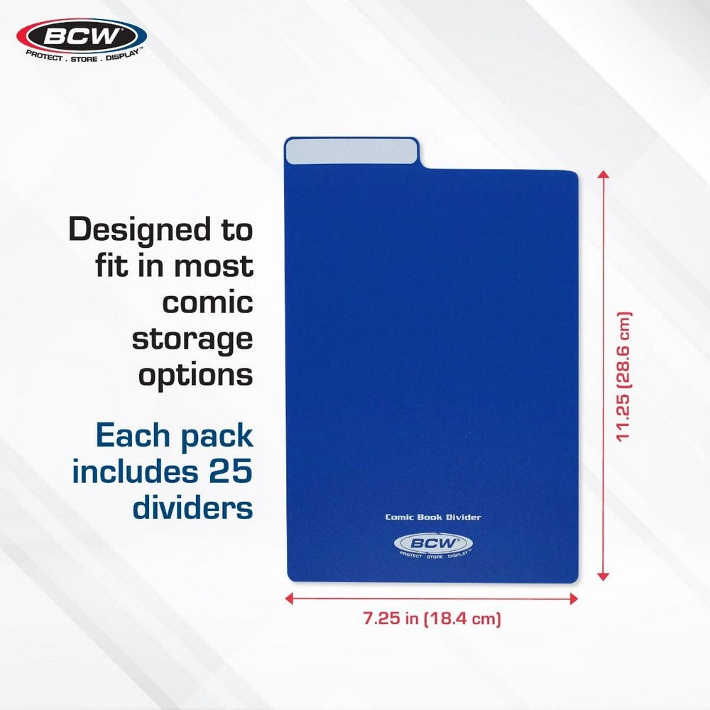 BCW - Comic Dividers - Blue