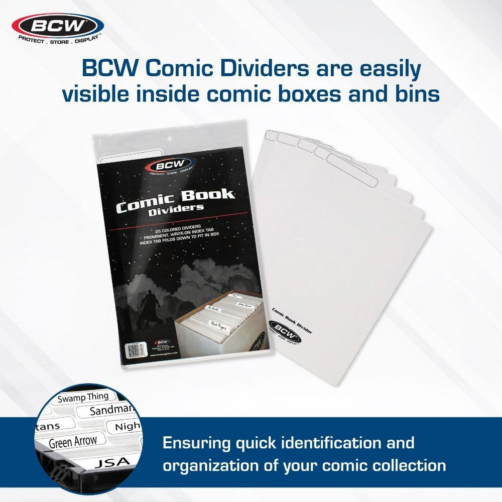 BCW - Comic Dividers - White