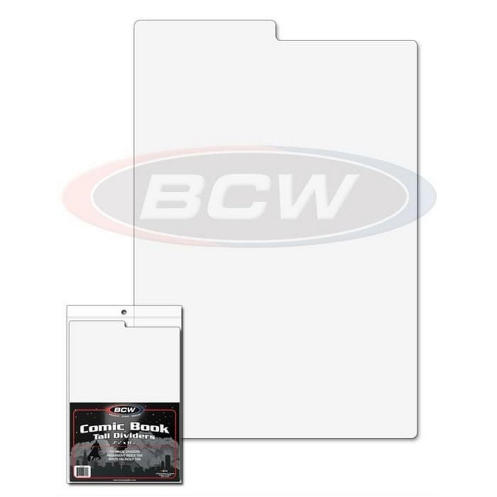 BCW - Comic Dividers - Tall - 7 1/4 x 11 1/4