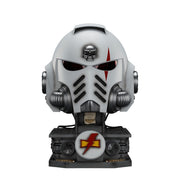 Warhammer Collectables: 1/1 Scale White Scars MkX Helmet & Display Stand