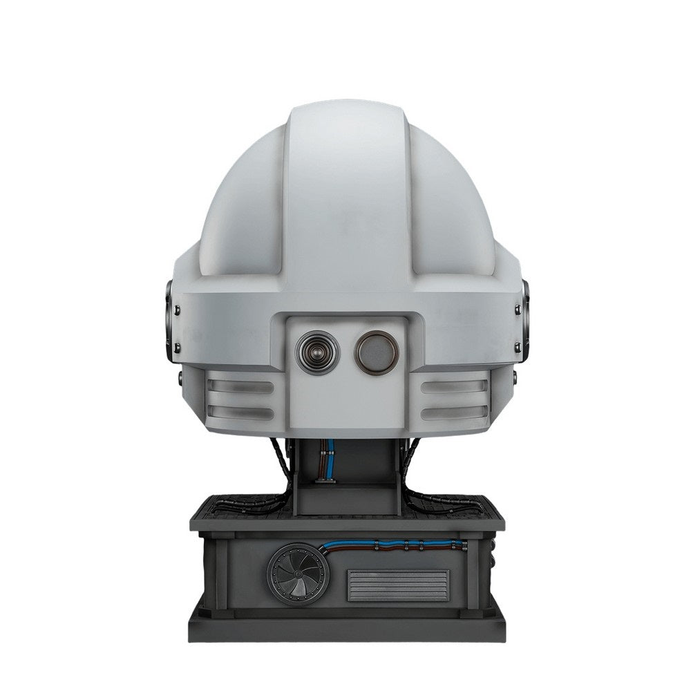 Warhammer Collectables: 1/1 Scale White Scars MkX Helmet & Display Stand