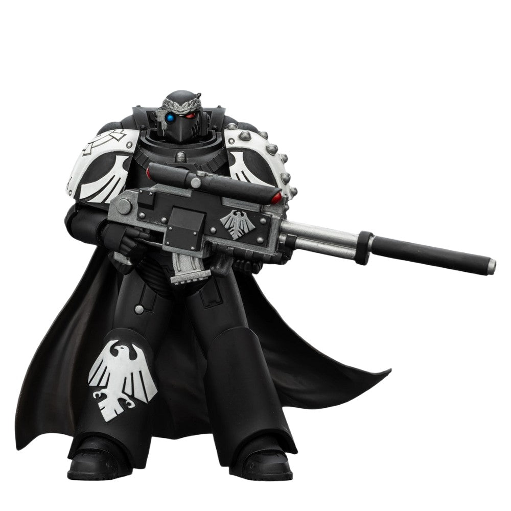 Warhammer Collectables: 1/18 Raven Guard Mor Deythan with Nemesis bolt rifle