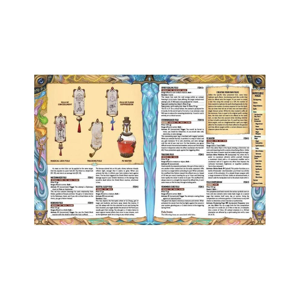 Pathfinder Impossible Magic Sketch Edition
