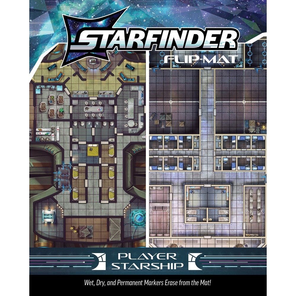 Starfinder Flip-Mat: Player Starship