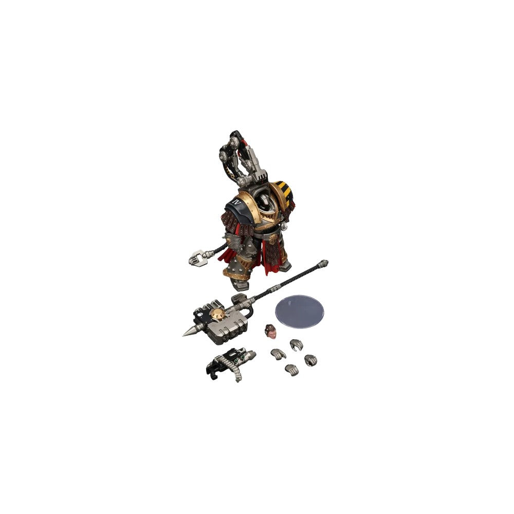 Warhammer Collectibles: 1/18 Scale Iron Warriors Warsmith with Graviton Crusher Hammer