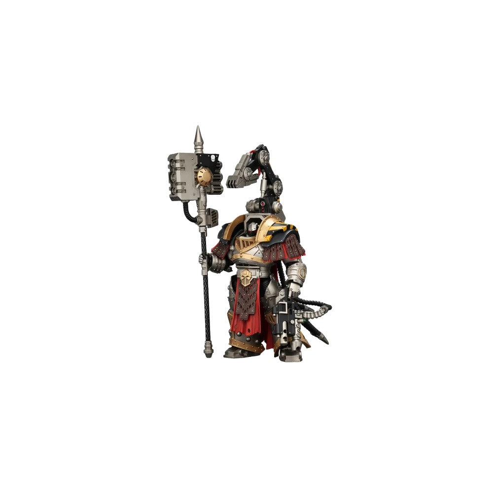 Warhammer Collectibles: 1/18 Scale Iron Warriors Warsmith with Graviton Crusher Hammer