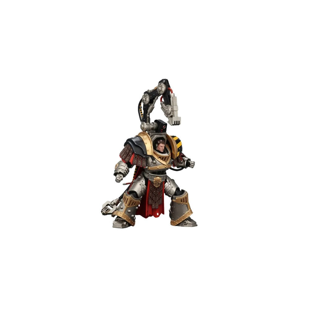 Warhammer Collectibles: 1/18 Scale Iron Warriors Warsmith with Graviton Crusher Hammer