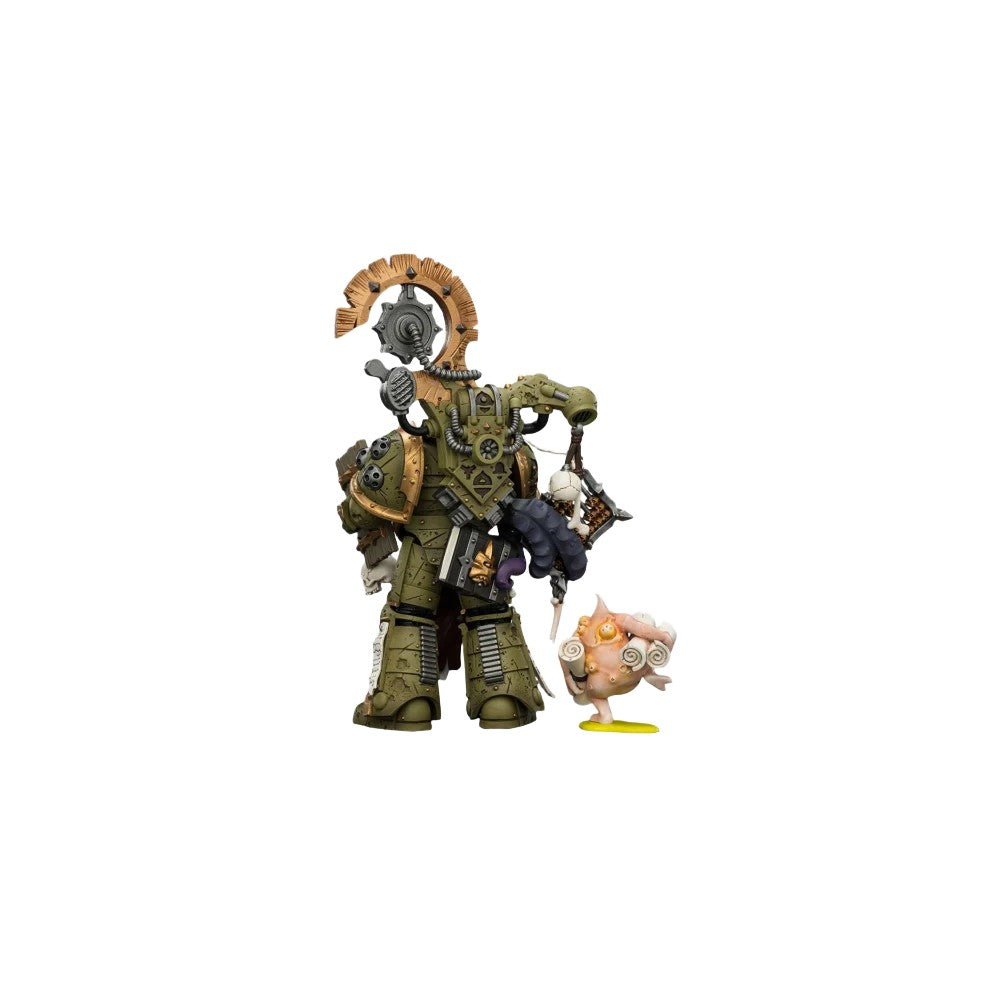 Warhammer Collectibles: 1/18 Scale Death Guard Tallyman with Plasma Pistol