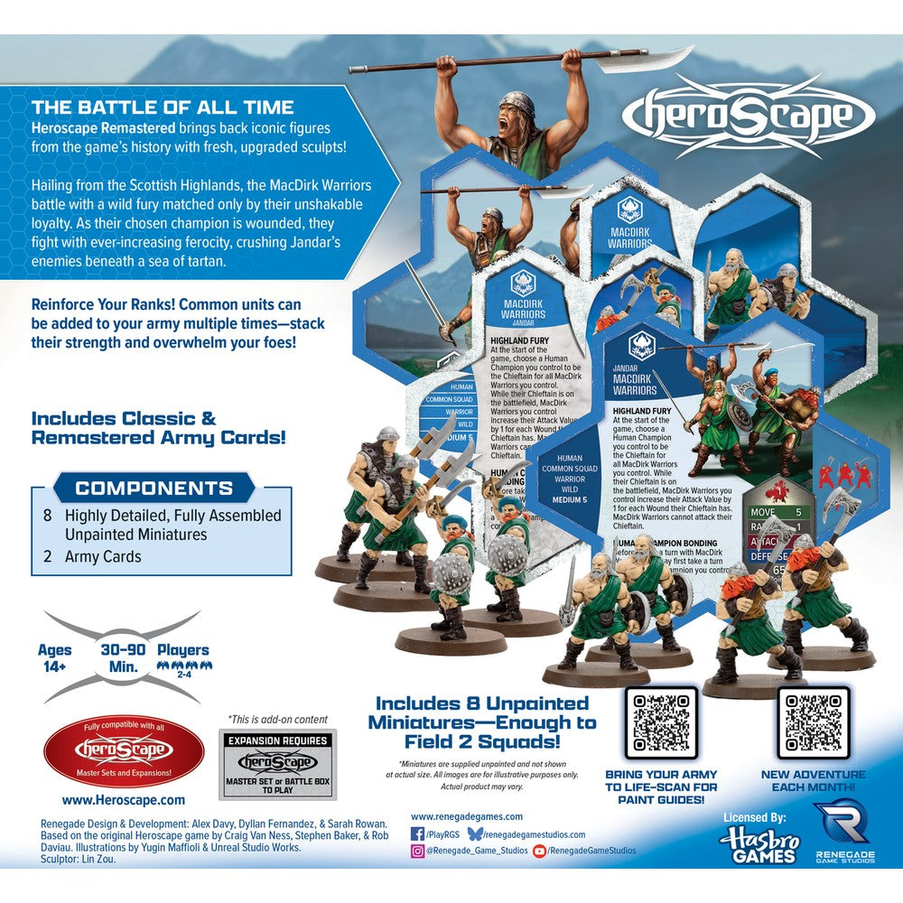 Heroscape - MacDirk Warriors Remastered