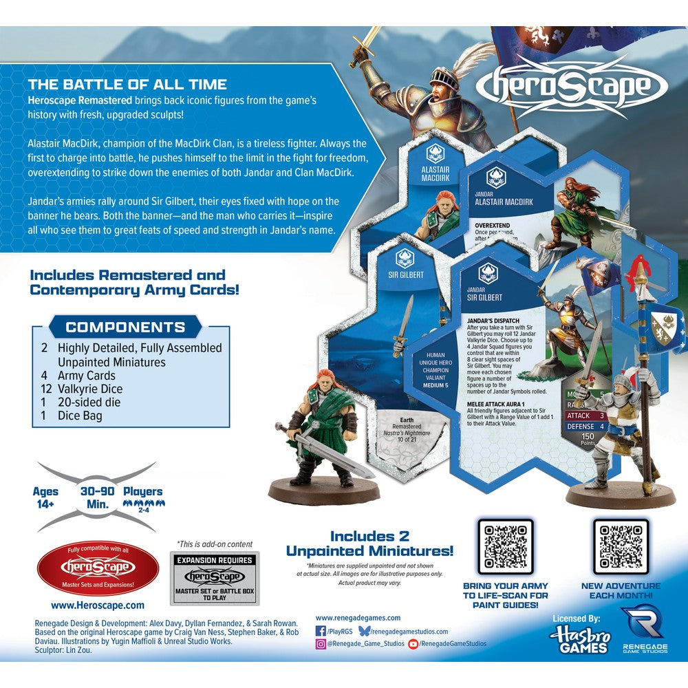 Heroscape - Champions of Jandar Remastered Army Expansion