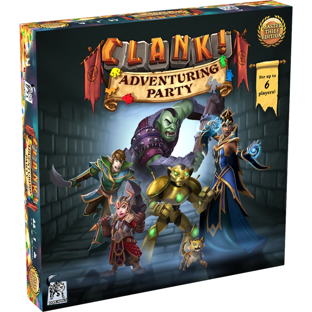 Clank! A Deck-Building Game - Adventuring Party (Expansion) - Master Thief Edition