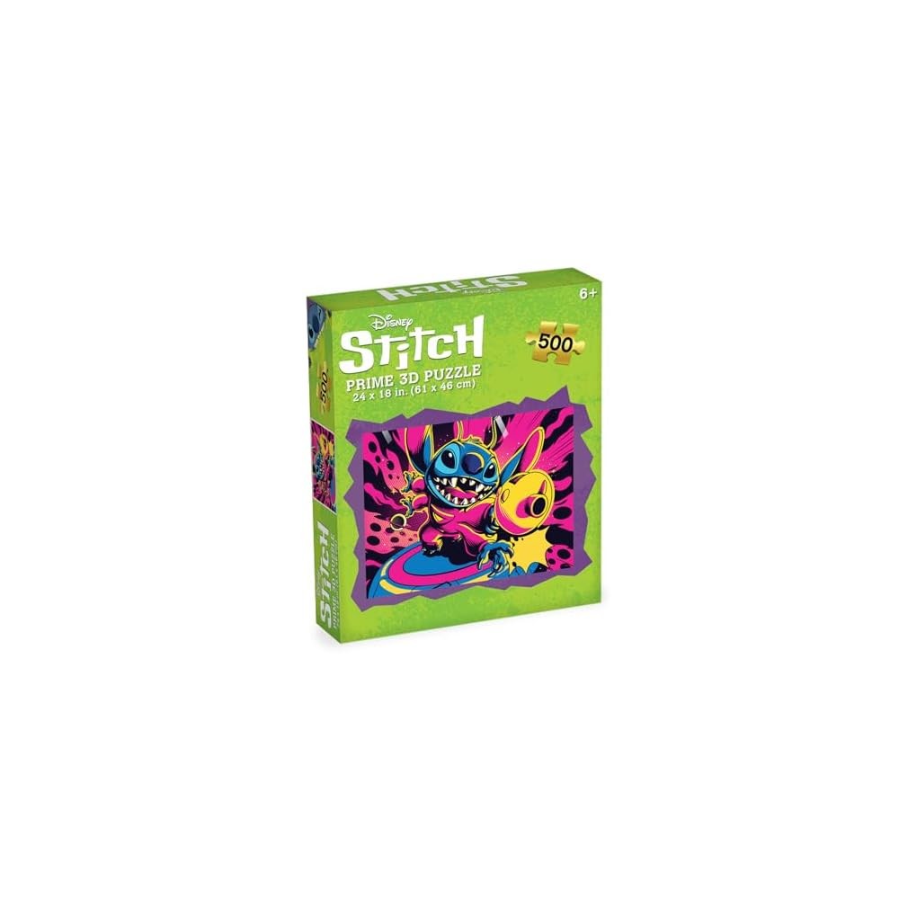 Prime 3D Puzzles - Disney - Stitch - 500pc