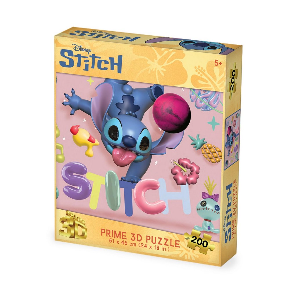 Prime 3D Puzzles - Disney - Stitch - 500pc