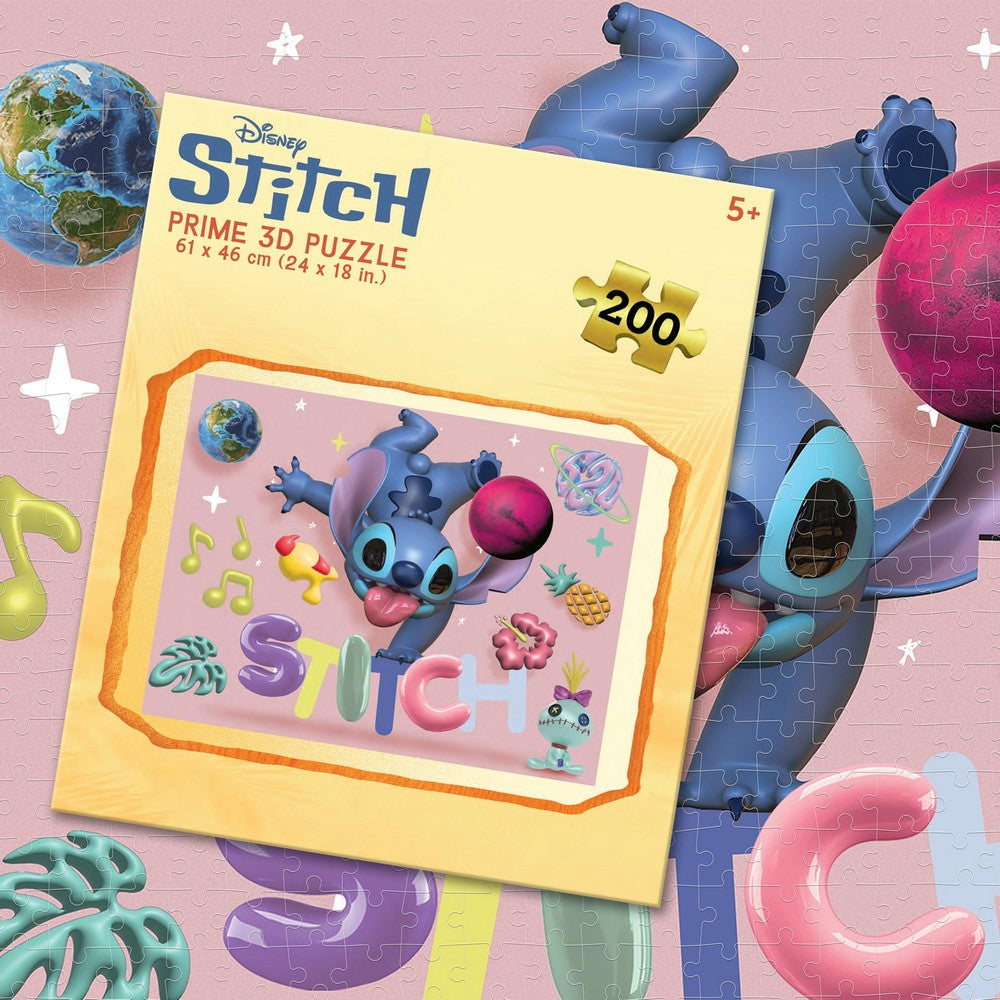 Prime 3D Puzzles - Disney - Stitch - 500pc