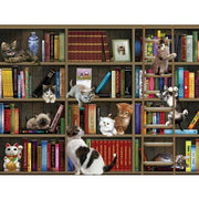 Prime 3D Puzzles - Giordano - Kitty Library - 500pc