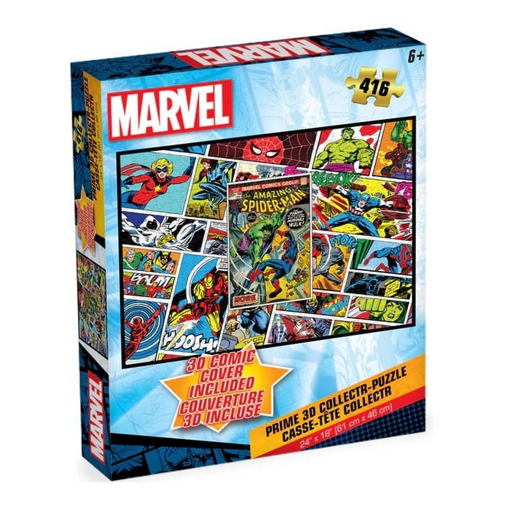 Prime 3D Puzzles - Collectr - Marvel - Marvel Comic Book - 416pc