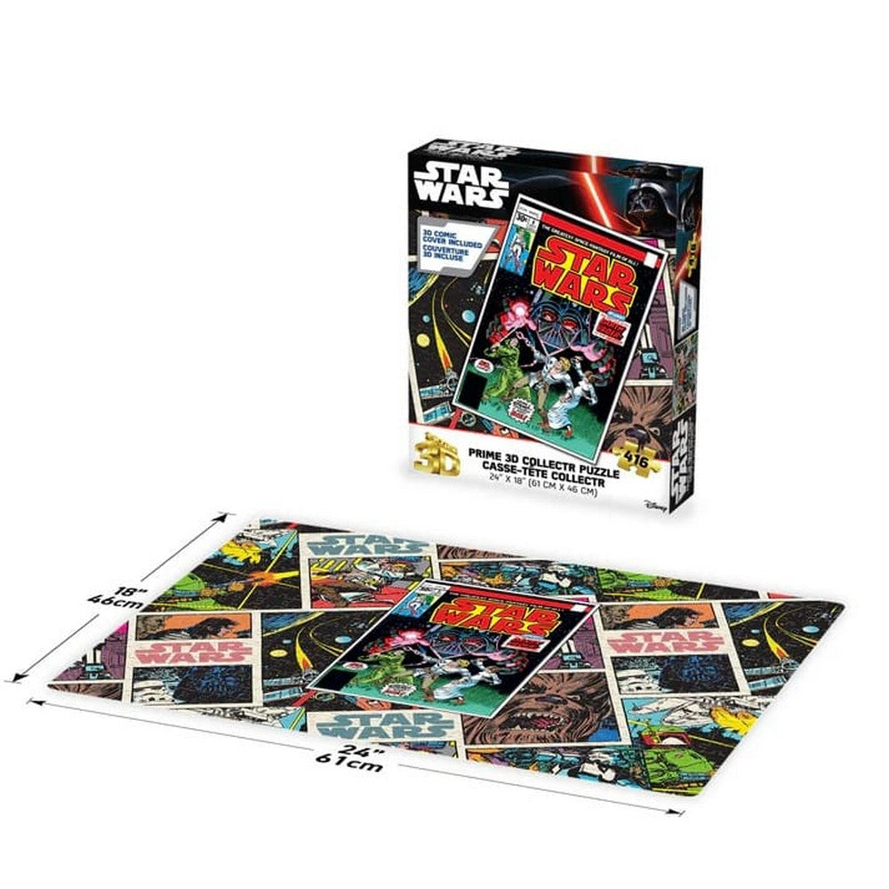Prime 3D Puzzles - Collectr - Lucas - Star Wars Comic Book - 416pc