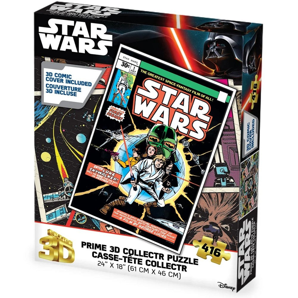 Prime 3D Puzzles - Collectr - Lucas - Star Wars Comic Book - 416pc